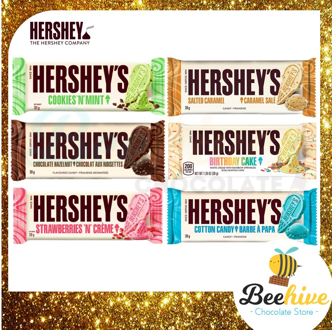 Hersheys Chocolate Bar 39g [Assorted Flavours] [Birthday Cake / Cookies